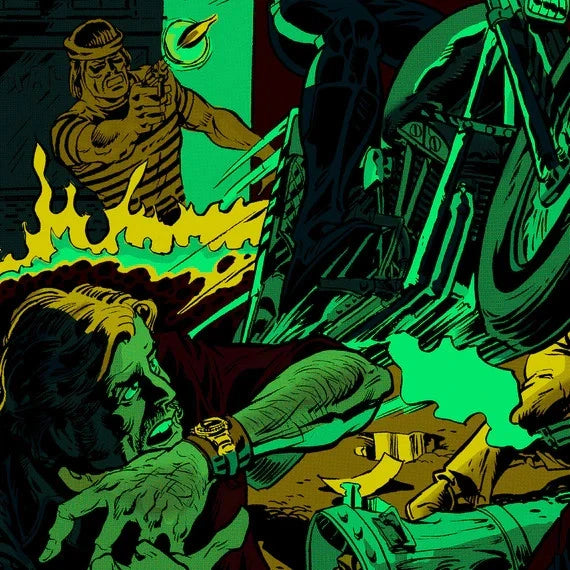 Marvel Ghost Rider "Glow in the Dark" Spotlight #5 Poster - Mondo Exclusive