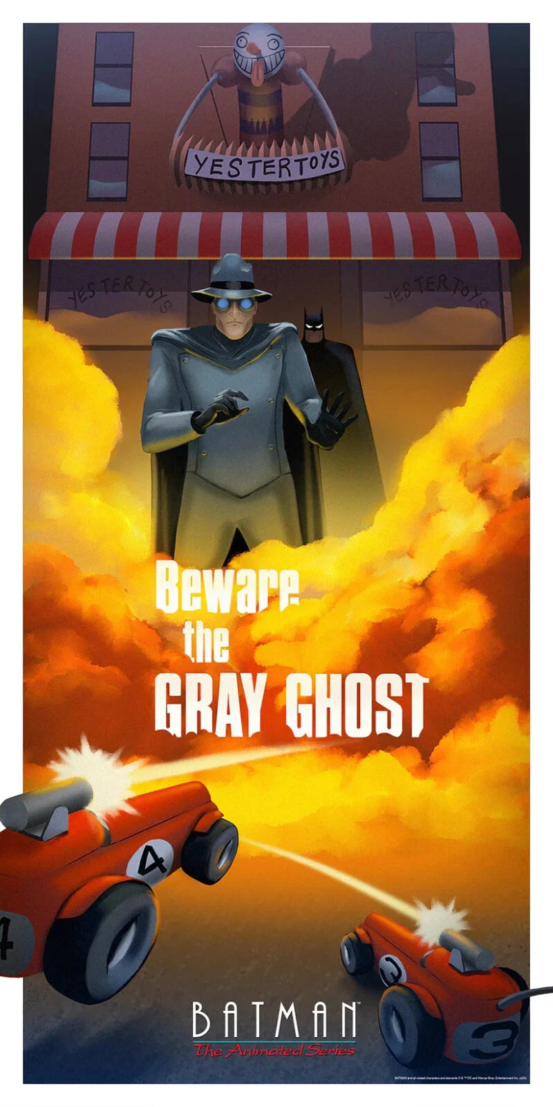 Batman: The Animated Series Fine art Giclee Print 6-Pack BNG Exclusive Set
