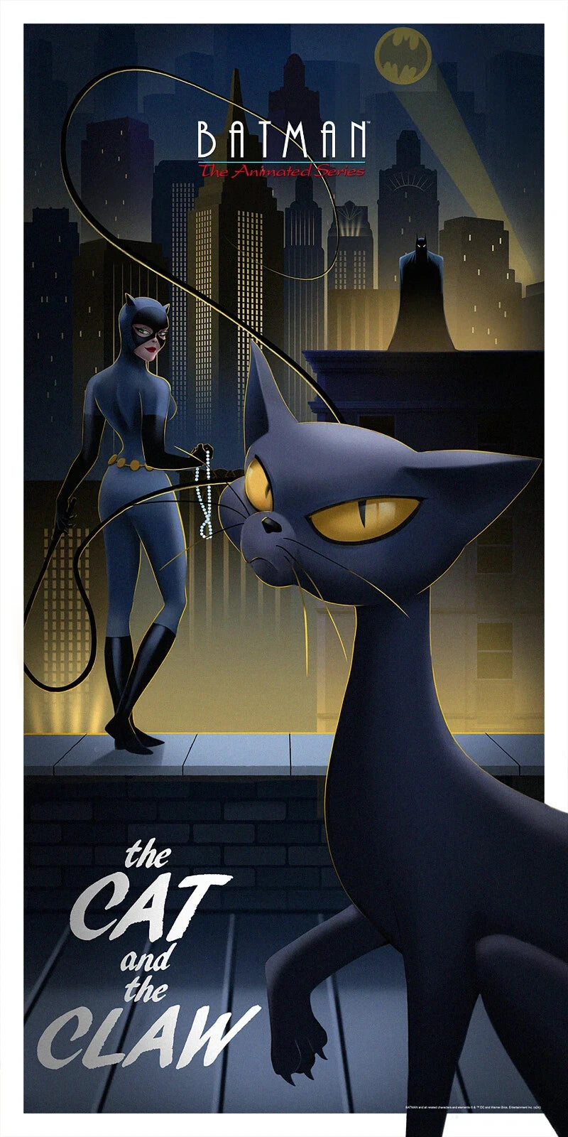 Batman: The Animated Series Fine art Giclee Print 6-Pack BNG Exclusive Set